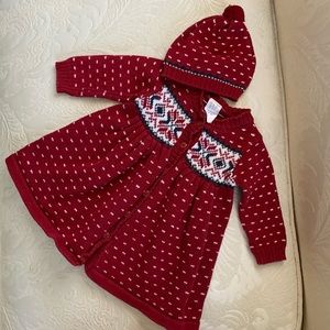 Baby Gap Dress/Hat (newborn 3-6 mo)